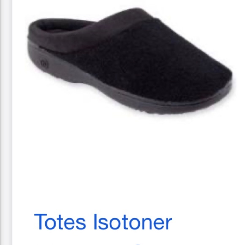 Isotoner Micratoterry pillowstep satinback slipper
